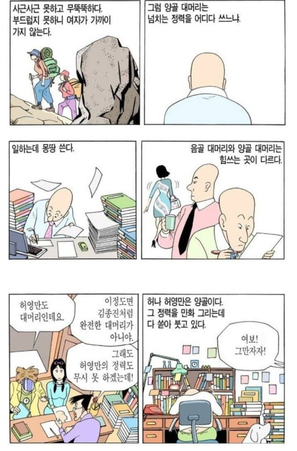 관상가가 보는 대머리의 특징